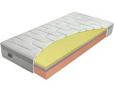 Středně tvrdá matrace GALAXY VISCOSTAR, 25cm, 140kg,  líná pěna Středně tvrdá matrace GALAXY VISCOSTAR, 25cm, 140kg,  líná pěna