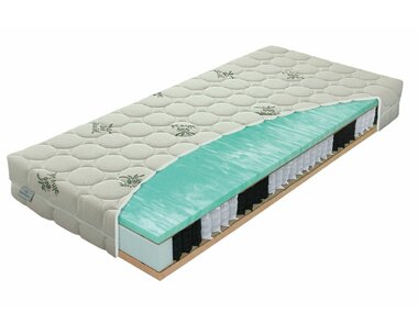 Tvrdá matrace PRIMATOR BIOGREEN, 23cm, 150kg, taštičková pružina