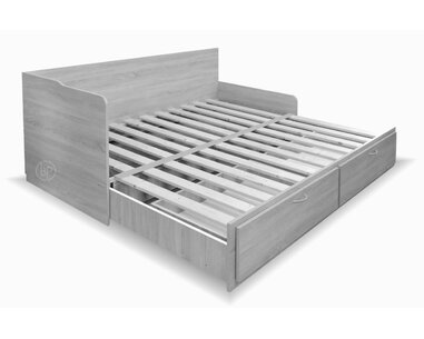 Rošt postele MINDES 90 pravá - levá, bílá