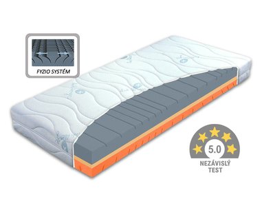 Středně tvrdá ortopedická matrace ERGOSTRETCH, 18cm, 140x200cm, 130kg Středně tvrdá ortopedická matrace ERGOSTRETCH, 18cm, 140x200cm, 130kg
