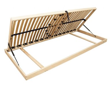 Vyklápěcí lamelový rošt DOUBLE BVP T6, 140x210 , boční výklop   Vyklápěcí lamelový rošt DOUBLE BVP T6, 140x210 , boční výklop