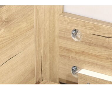 Manželská postel z lamina OTO