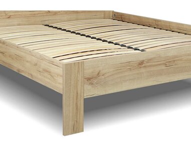 Manželská postel z lamina MALAGA