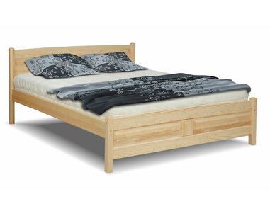 Postel 140x200 DREW-104 z masivu borovice Postel 140x200 DREW-104 z masivu borovice