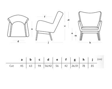 Designové čalouněné křeslo BREEZE button cut