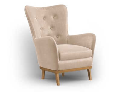 Designové čalouněné křeslo DE LUXE button Designové čalouněné křeslo DE LUXE button