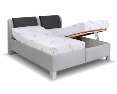 Čalouněná postel dvoulůžko Rico, s rošty a úložným prostorem Čalouněná postel dvoulůžko Rico, s rošty a úložným prostorem