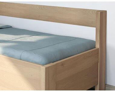 Zaoblení - postel jednolůžko Ela bez čel