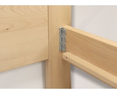 Spojení -  jednolůžko z masivu Ela, masiv buk