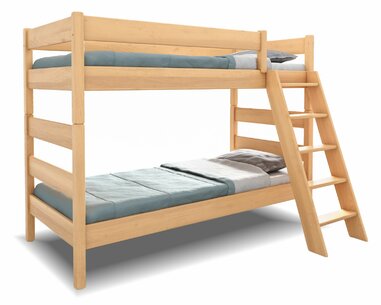 Poschoďová postel JUNIOR 2, masiv buk   Poschoďová postel JUNIOR 2, masiv buk