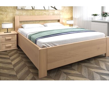 Rošty - dvoulůžko s úložným prostorem Romana