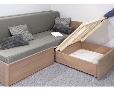 Rozkládací postel Fuego pravá