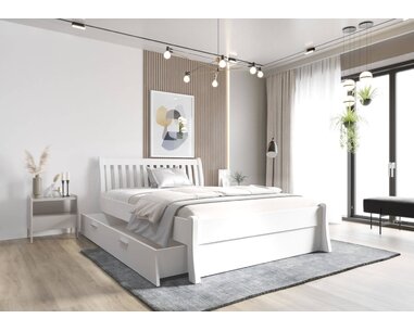 Dřevěná postel Nordica