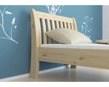 Dřevěná postel Nordica - detail
