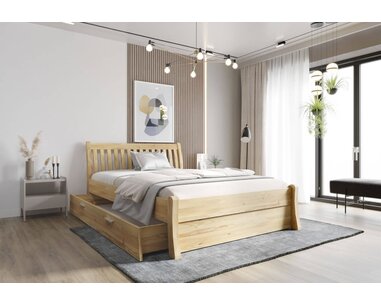 Dřevěná postel Nordica