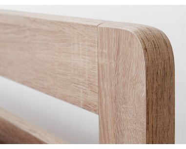 Postel jednolůžko KARLO, lamino, 140 x 200 cm - LP07