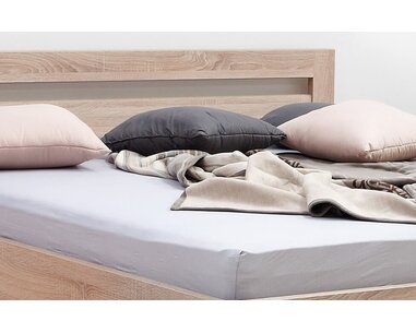 Postel s úložným prostorem MARIKA, lamino, 160x200, 180x200 cm, čelní výklop