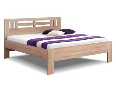 Manželská postel dvoulůžko Ella Moon-oblá, lamino Manželská postel dvoulůžko Ella Moon-oblá, lamino