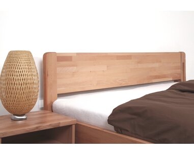 Postel Sofi - oblá, 160x200, 180x200, masiv buk cink jádrový