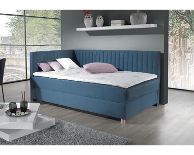 Americká postel boxspring s úložným prostorem NOVO