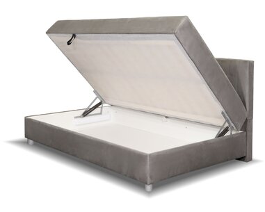 Americká postel boxspring s úložným prostorem NOVO - boční výklop