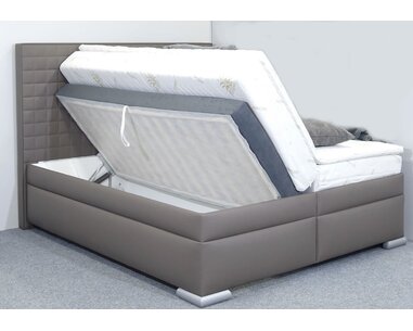 Americká postel boxspring RIALTO, s úložným prostorem