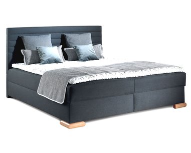 Americká postel boxspring s úložným prostorem CORALO Americká postel boxspring s úložným prostorem CORALO