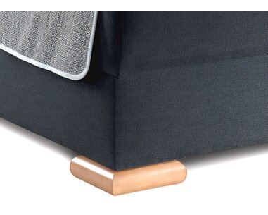 Americká postel boxspring s úložným prostorem CORALO