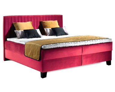 Americká postel boxspring s úložným prostorem RETO Americká postel boxspring s úložným prostorem RETO