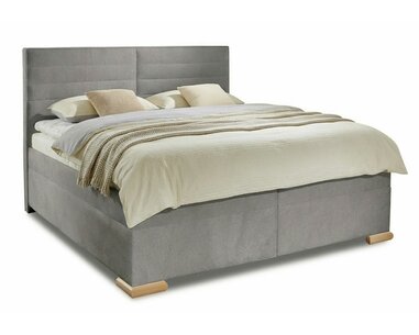 Americká postel boxspring LUCIA 200x200, s úložným prostorem 