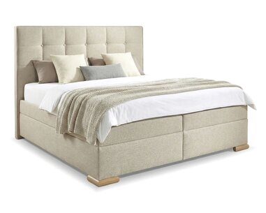 Americká postel boxspring MURANO 200x200cm, s úložným prostorem 