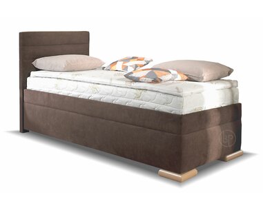 Postel boxspring s hlavovým čelem VENETO,  s úložným prostorem  Postel boxspring s hlavovým čelem VENETO,  s úložným prostorem