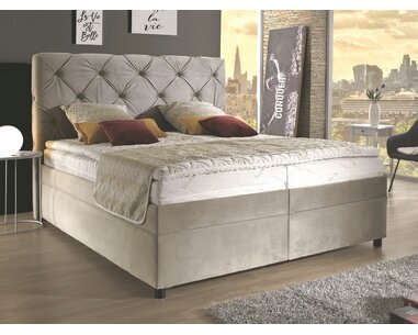 Americká postel boxspring PALLADIO, s úložným prostorem Americká postel boxspring PALLADIO, s úložným prostorem