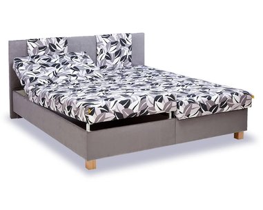 Čalouněná postel s úložným prostorem Klaudie Čalouněná postel s úložným prostorem Klaudie