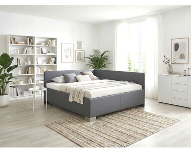 Čalouněná postel dvoulůžko s úložným prostorem Ryana Čalouněná postel dvoulůžko s úložným prostorem Ryana