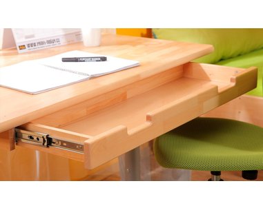 Zásuvka ke stolu D733, masiv smrk