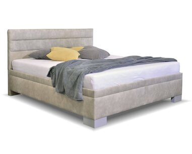 Čalouněná postel s úložným prostorem Antila