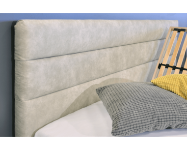 Čalouněná postel s úložným prostorem Antila