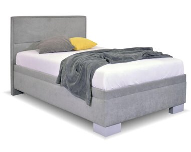 Čalouněná postel s úložným prostorem Marila, 90x200 cm