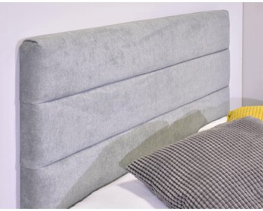 Čalouněná postel s úložným prostorem Fontana, 140x200 cm