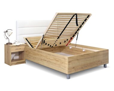 Čelní výklop postele LA FUTURA, 140x200 cm