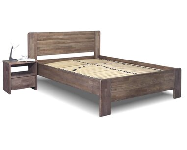 Zvýšená postel z masivu ARION 2, 140x200, masiv buk