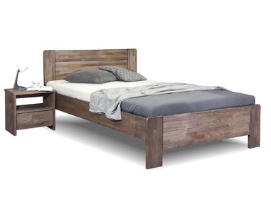 Zvýšená postel z masivu ARION 2, 120x210, masiv buk Zvýšená postel z masivu ARION 2, 120x210, masiv buk
