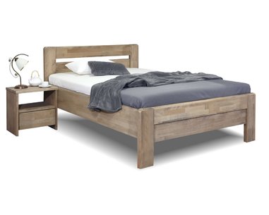 Zvýšená postel z masivu Primátor, masiv buk, 140x200 Zvýšená postel z masivu Primátor, masiv buk, 140x200