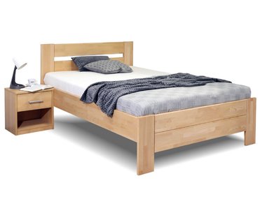 Zvýšená postel z masivu Trinity, masiv buk, 140x220 Zvýšená postel z masivu Trinity, masiv buk, 140x220