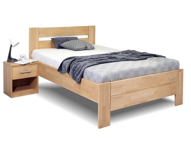 Zvýšená postel z masivu Trinity, masiv buk, 120x210 Zvýšená postel z masivu Trinity, masiv buk, 120x210