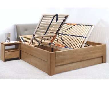 Detail roštů - postel Casanova 2