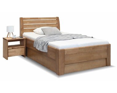 Postel s úložným prostorem Concepta, 120x200, masiv buk Postel s úložným prostorem Concepta, 120x200, masiv buk