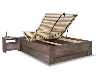 Zvýšená válenda s úložným prostorem Futon Zvýšená válenda s úložným prostorem Futon