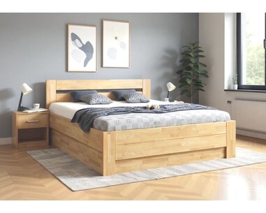 Postel s úložným prostorem Trinity